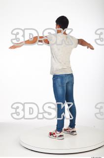 Whole body tshirt jeans  t pose reference 0004